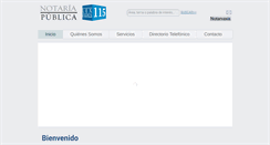 Desktop Screenshot of notaria115gdl.com.mx